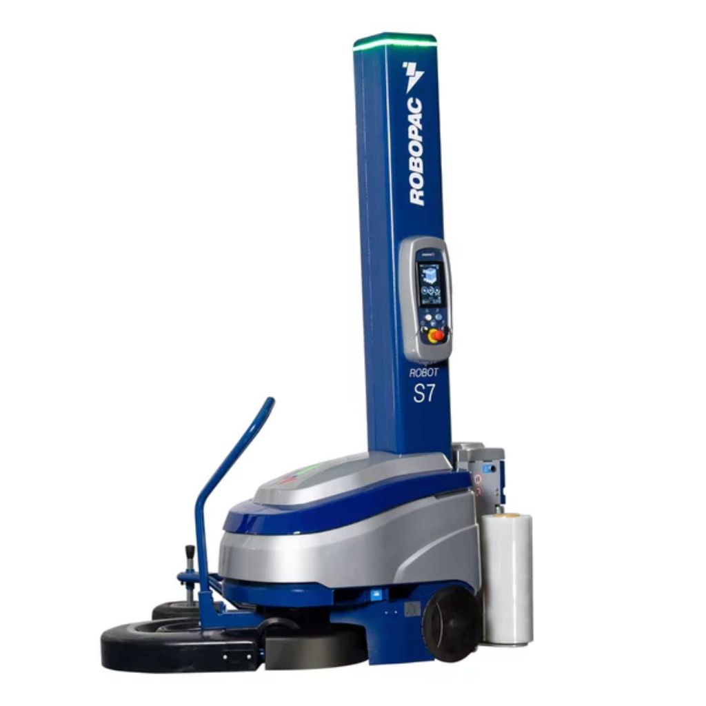 Wrap smarter with Robopac’s Robot S7—designed to save you time, money, and hassle with every single load.