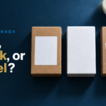 Recall - Repair - relabel - Korpack - Packaging Solutions for Complex Businesses Food & Beverage banner with three boxes on a blue surface and the bold question: Recall, Rework, or Relabel?
